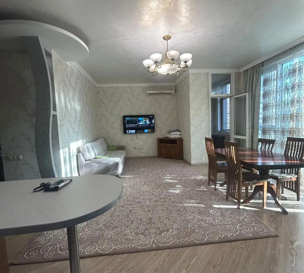 Манхеттен Трехкомнатный Аппартамент Almaty Apartment